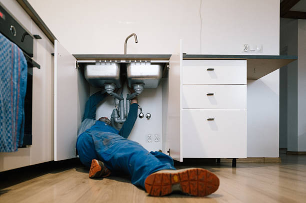 Professional Plumbing technician working in Perkasie, PA